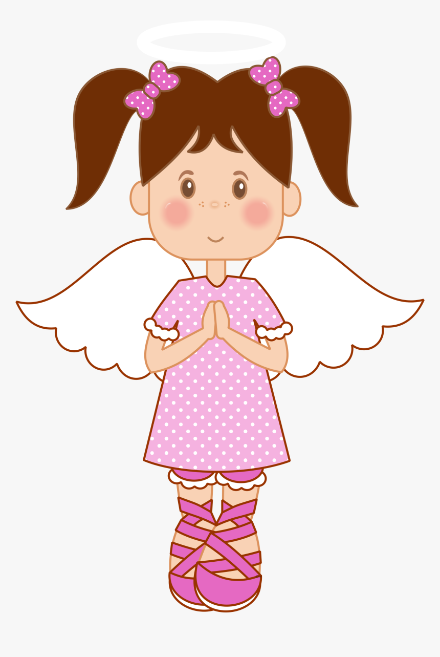 Digi Stamps - Angel - Girl - Comunión Angel Clipart, - Niño Con Alas Comunion, HD Png Download