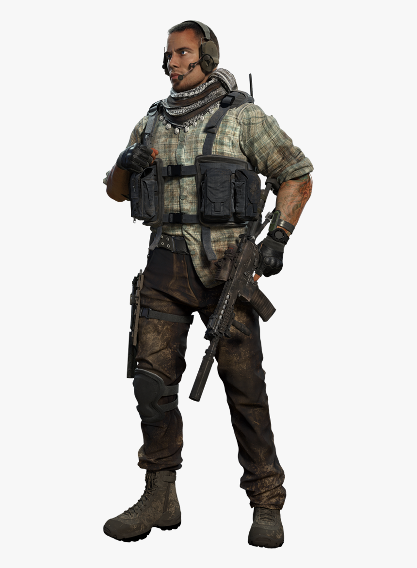 Ghost Recon Wildlands 3d Character Engineer - Call Of Duty Infinite Warfare Warfighter, HD Png Download