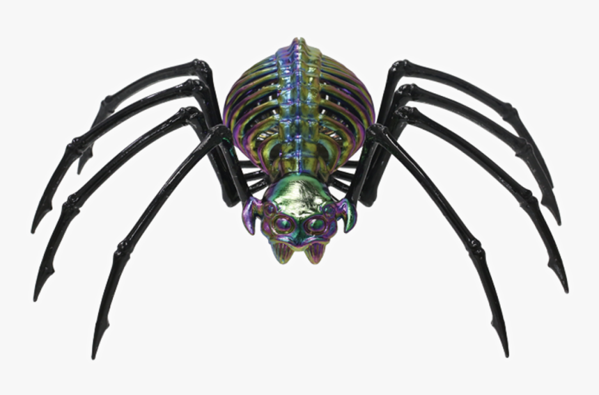 Transparent Halloween Spider Png - Skeleton Spider, Png Download