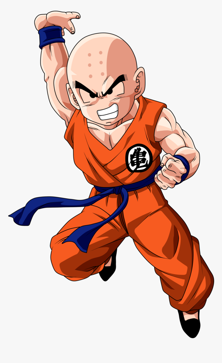 No Caption Provided - Krilin Dragon Ball Z, HD Png Download