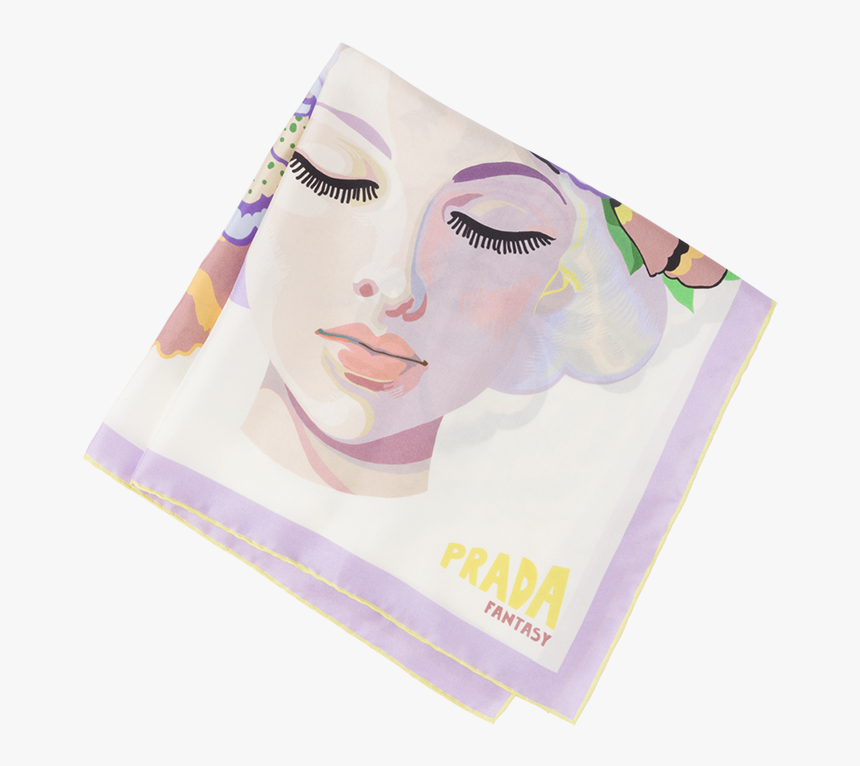 Fantasy Silk 55 Foulard - Facial Tissue, HD Png Download