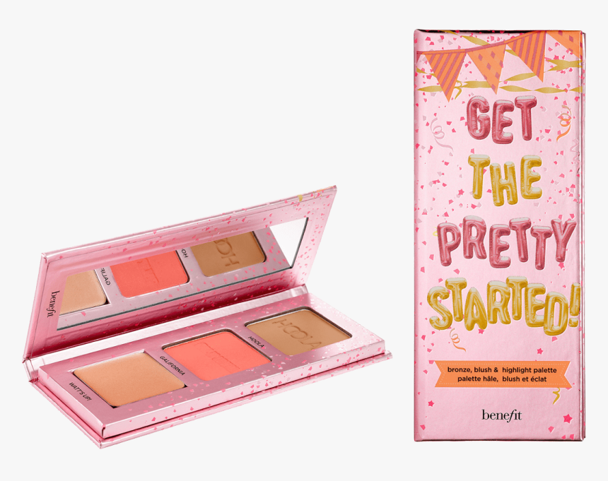 Get The Pretty Started - Benefit Get The Pretty Started Palette, HD Png Download