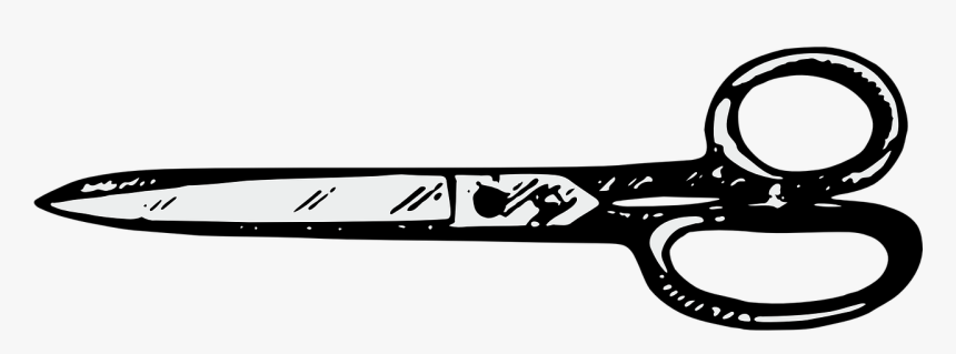 Transparent Scissors Clip Art - Png Costura, Png Download