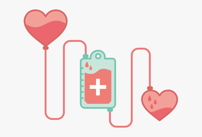 Love Transfusion Donation Vector Blood Donor World - Vector Blood Donation Png, Transparent Png