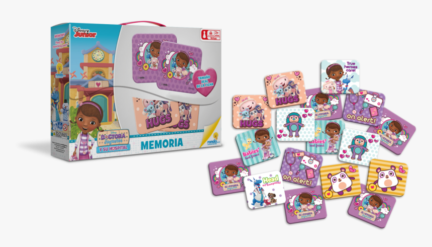 Memoria Doctora Juguetes - Playset, HD Png Download