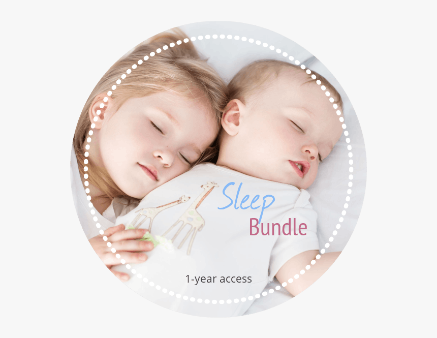 Transparent Baby Sleeping Png - Brother And Sister Sleeping Cute, Png Download