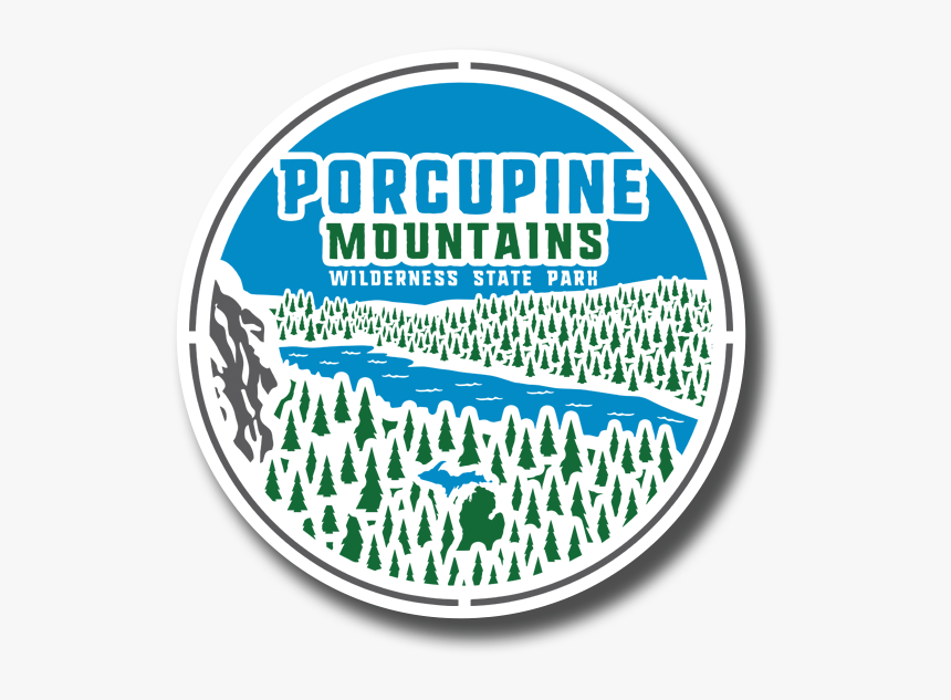 Porcupine Mountains - Circle, HD Png Download