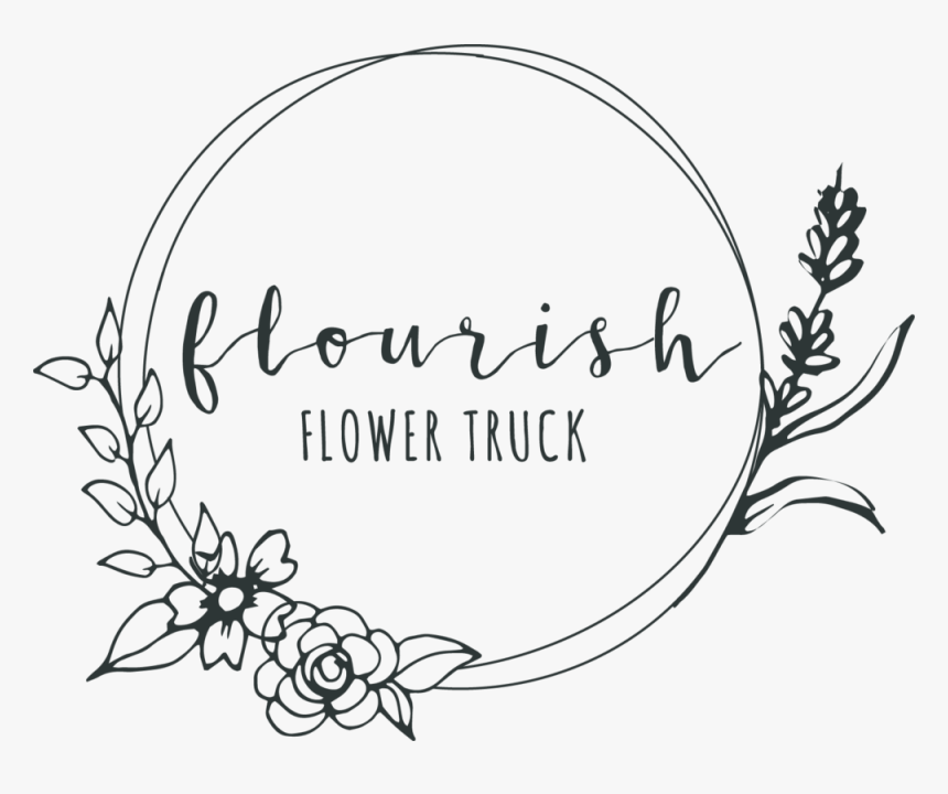 Black Floral Png, Transparent Png
