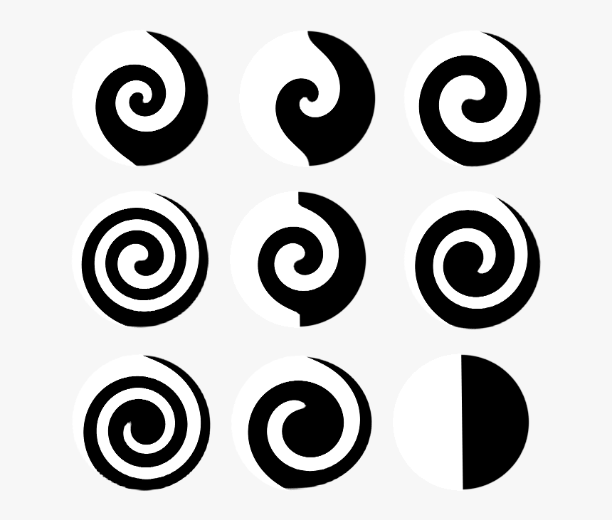 Swirls White Png, Transparent Png