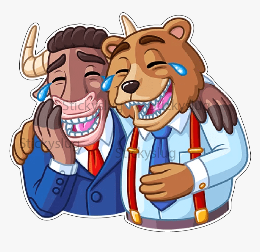 Bull & Bear Telegram, HD Png Download
