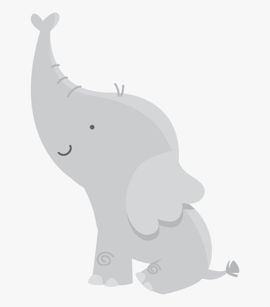 And Mammoths,animal Figure,clip Art - Elephant Baby Shower Clipart, HD Png Download