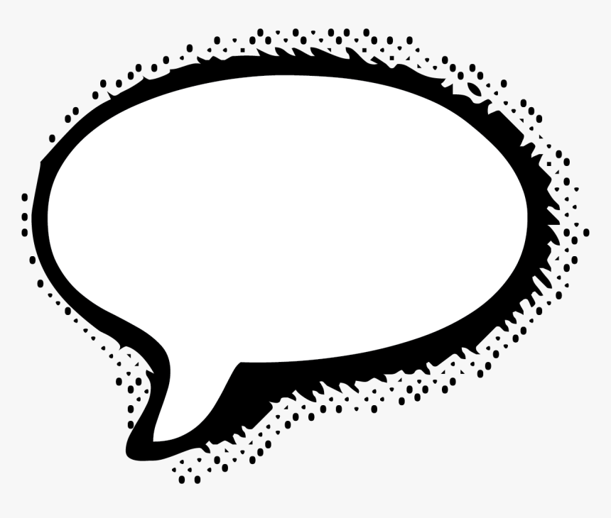 Burbujas De Diálogo Cartoon - Comic Speech Bubble Png, Transparent Png