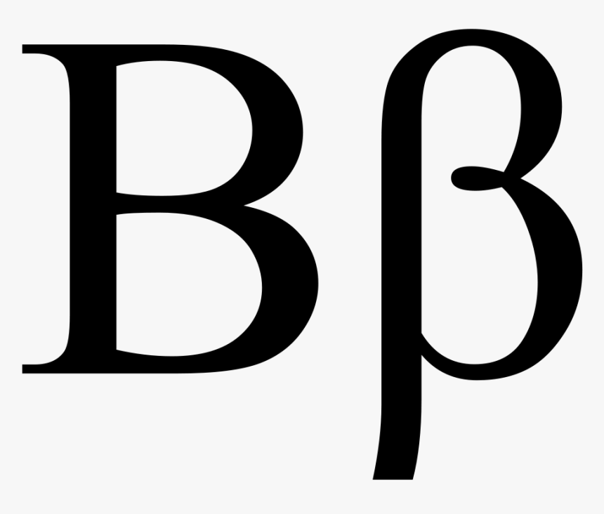 Clip Art Wikipedia La Enciclopedia - Greek Alphabet Beta, HD Png Download