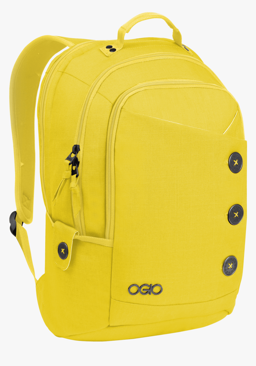 Ogio Yellow Backpack - Yellow Backpack Png, Transparent Png