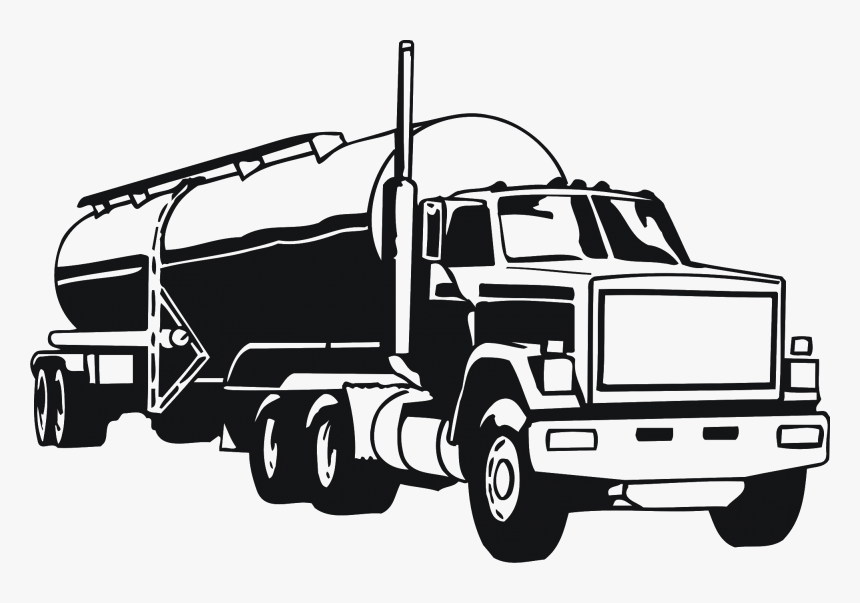 Car Tank Truck Semi-trailer Truck Clip Art - Oil Truck Clip Art, HD Png Download
