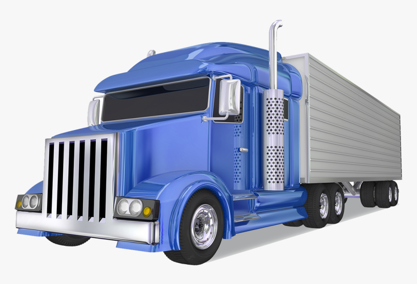 Semi Truck 18 Wheeler Big Rig Hauler - Big Rig 18 Wheeler Semi Truck, HD Png Download