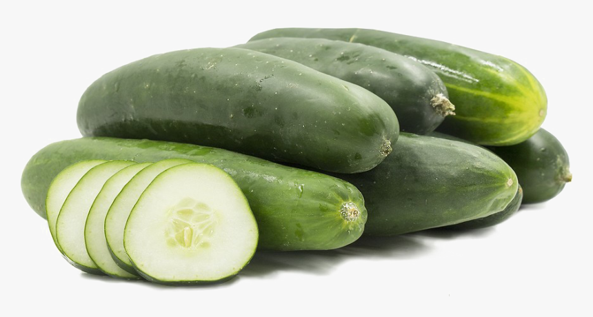Sliced Cucumber Free Png Image - Cucumber, Transparent Png
