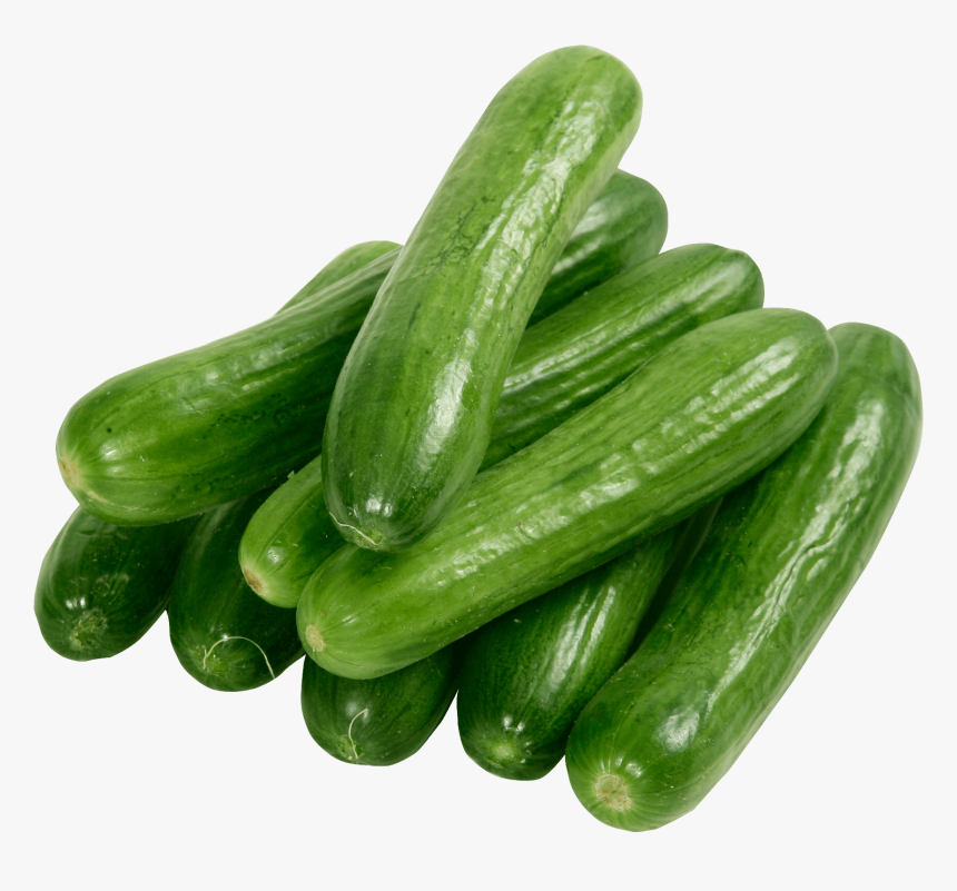 A Few Cucumbers Transparent - Cucumbers Transparent Background, HD Png Download