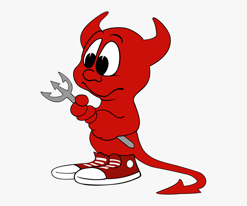 Beastie, Freebsd Daemon Clip Art At Clker - Devil Clipart, HD Png Download