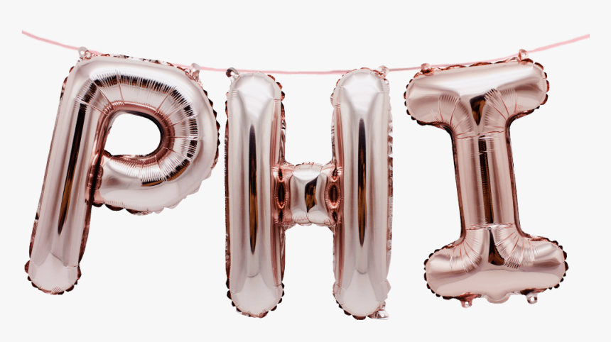 Phi Greek Alphabet Balloon Banner Set Fraternity Sorority - Fraternities And Sororities, HD Png Download