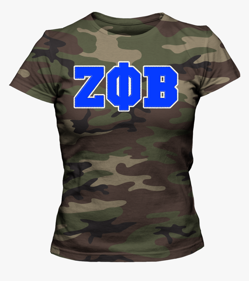 Camo Delta Sigma Theta Shirt, HD Png Download