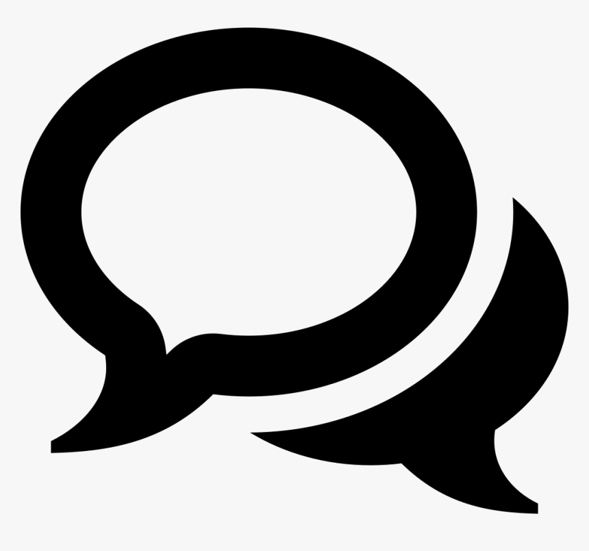 Transparent Talk Bubbles Png - Balão De Fala Icone, Png Download