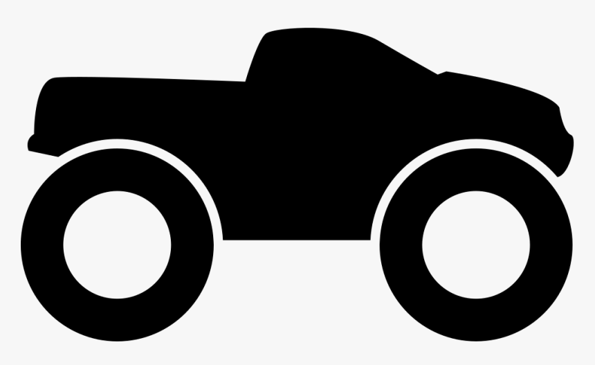 Small Truck With Big Wheels - Circle, HD Png Download