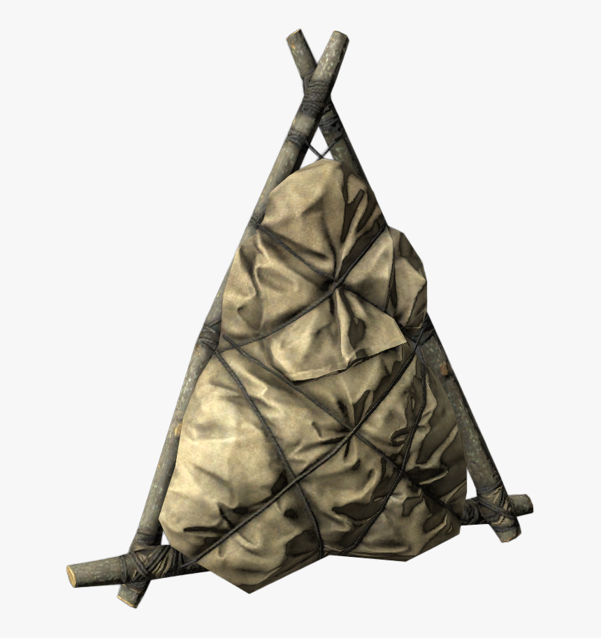 Improvised Backpack - Makeshift Backpack, HD Png Download