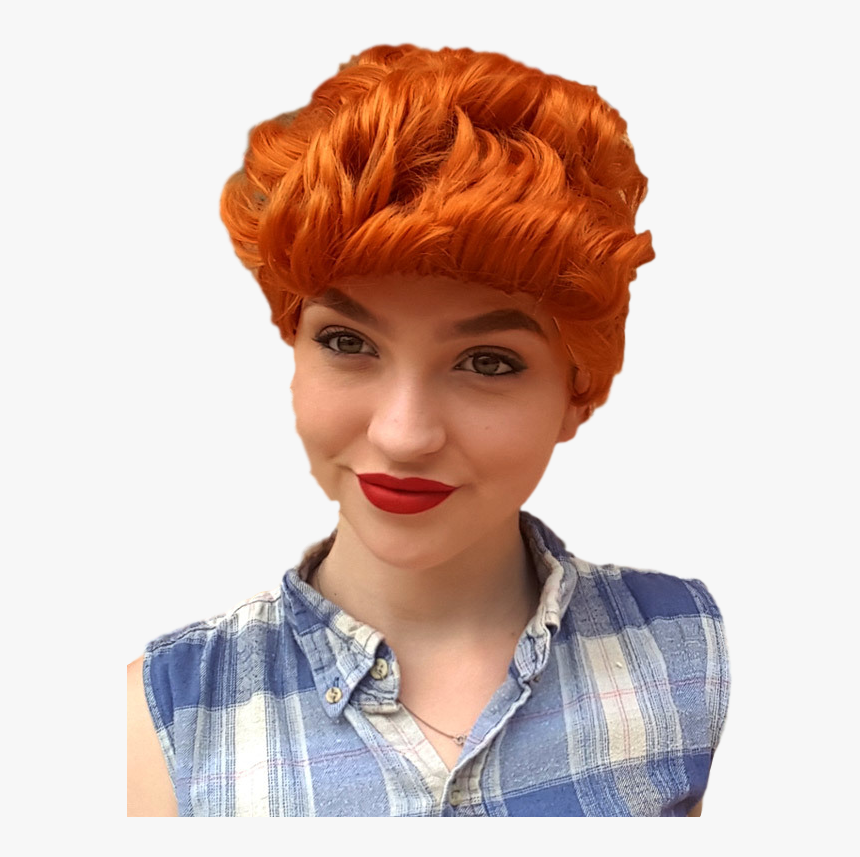 Pauline Hanson Inspired Fire Red Short Costume Wig - Pauline Hanson, HD Png Download