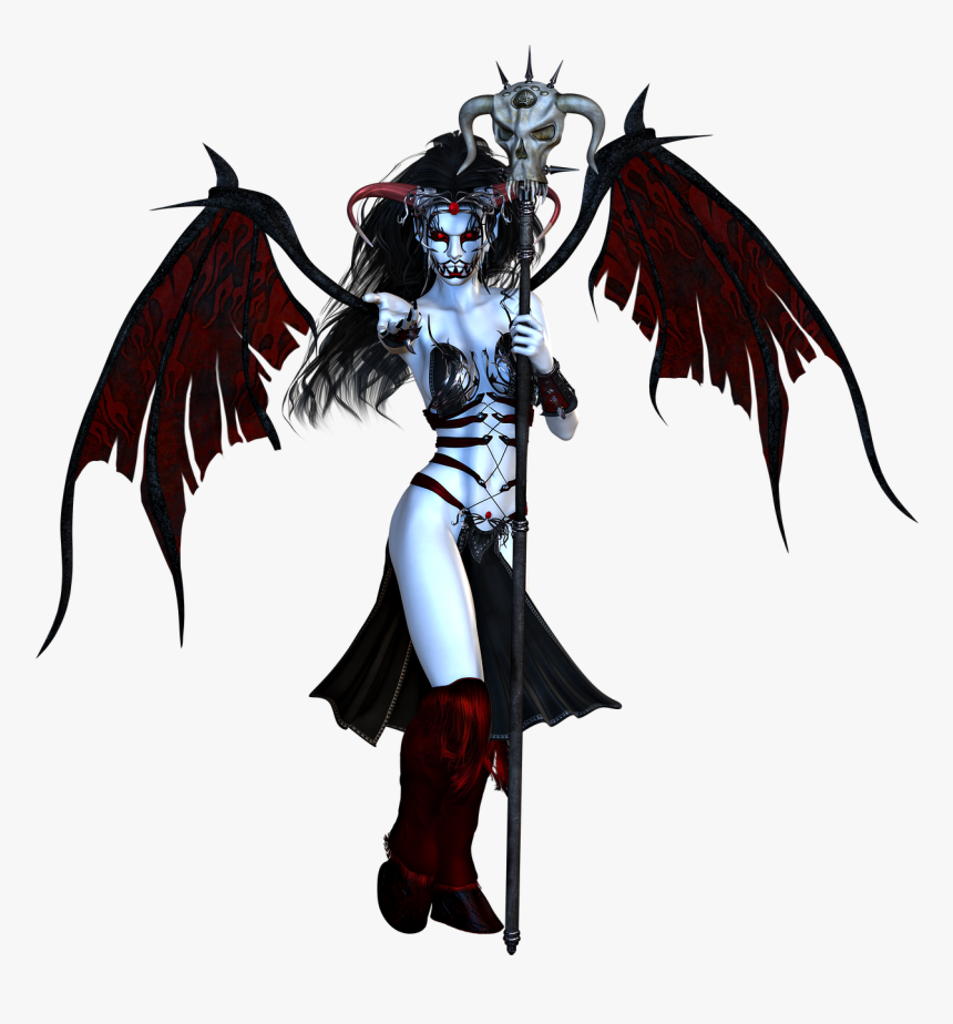 Demon Devil Halloween Free Picture - Devil Vs Demon Differences, HD Png Download