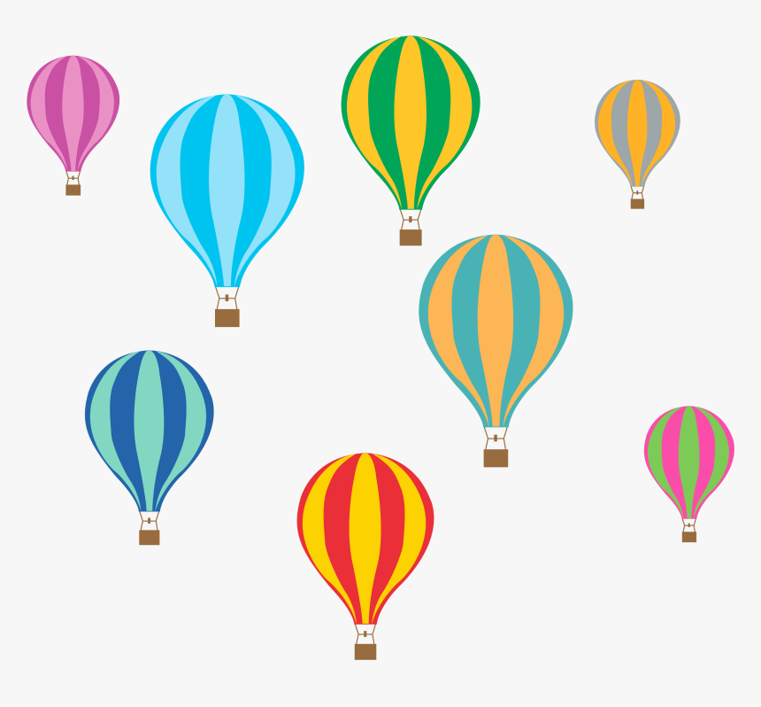 Clip Art Adesivo Parede Bal Es - Adesivo Parede Nuvens E Balões, HD Png Download