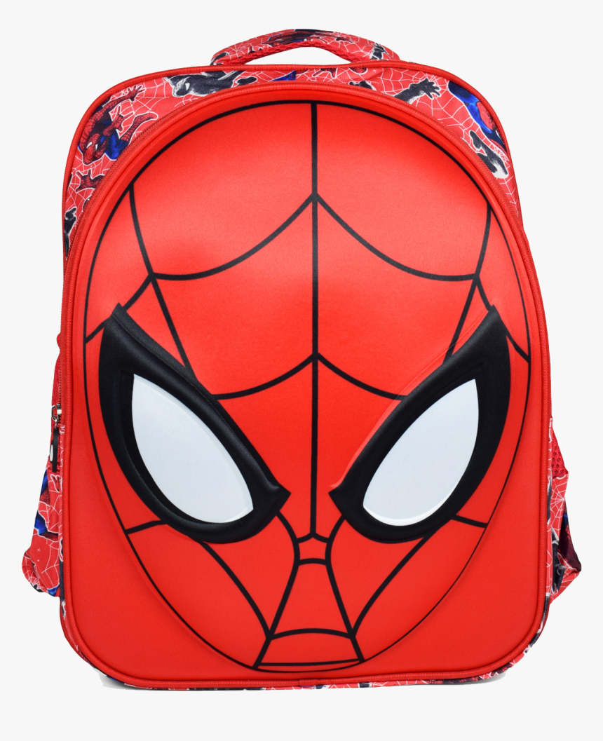 Kids Bag Png Download - Cartoon Spiderman, Transparent Png