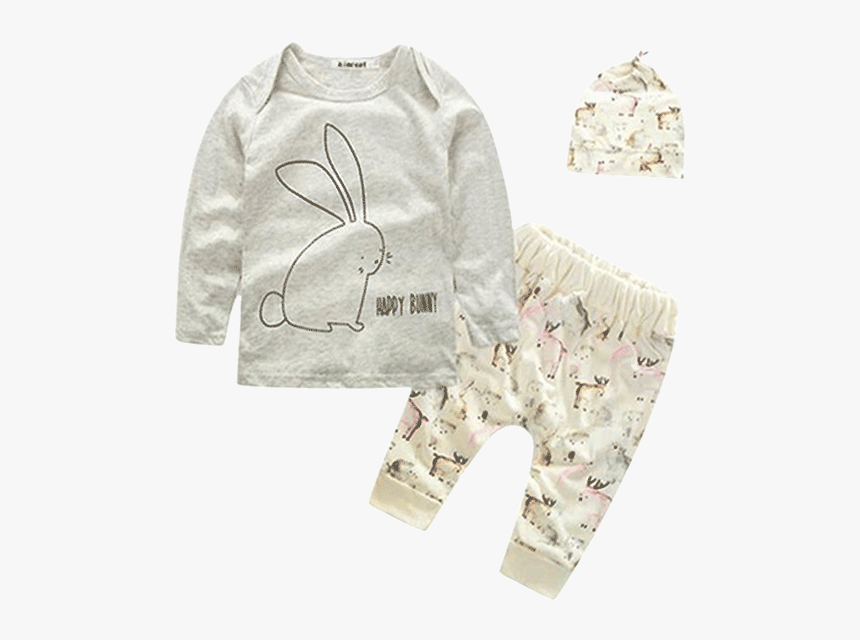 Petite Bello Clothing Set 0-6 Months Baby Bunny Clothing - Rabbit, HD Png Download