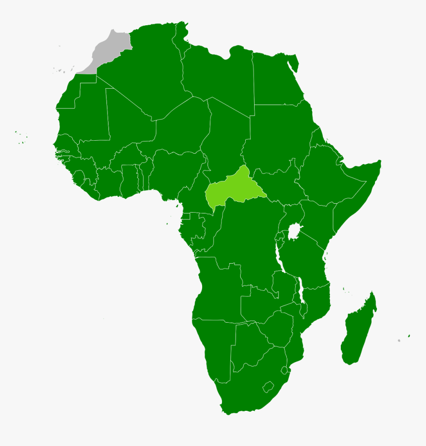 African Union Members, HD Png Download