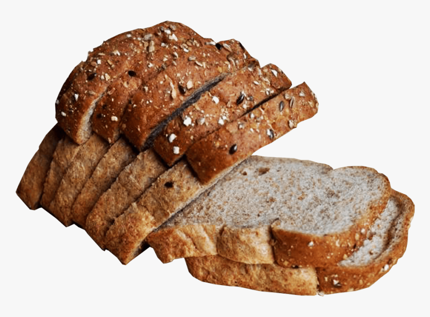 Wholemeal Bread Sliced Transparent Png Image - Wholemeal Bread Png, Png Download
