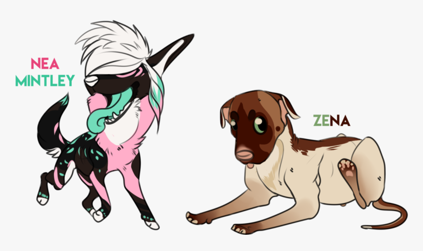 Cotton Candy Surprise And Mint Chocolate By Sucioperro - Cartoon, HD Png Download