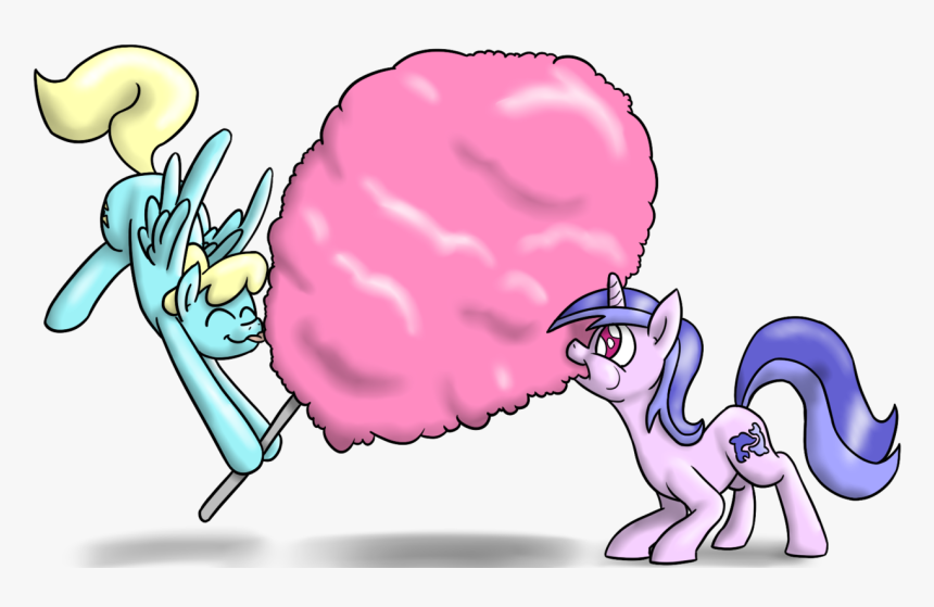 Timsplosion, Background Pony, Commission, Cotton Candy, - Cartoon, HD Png Download