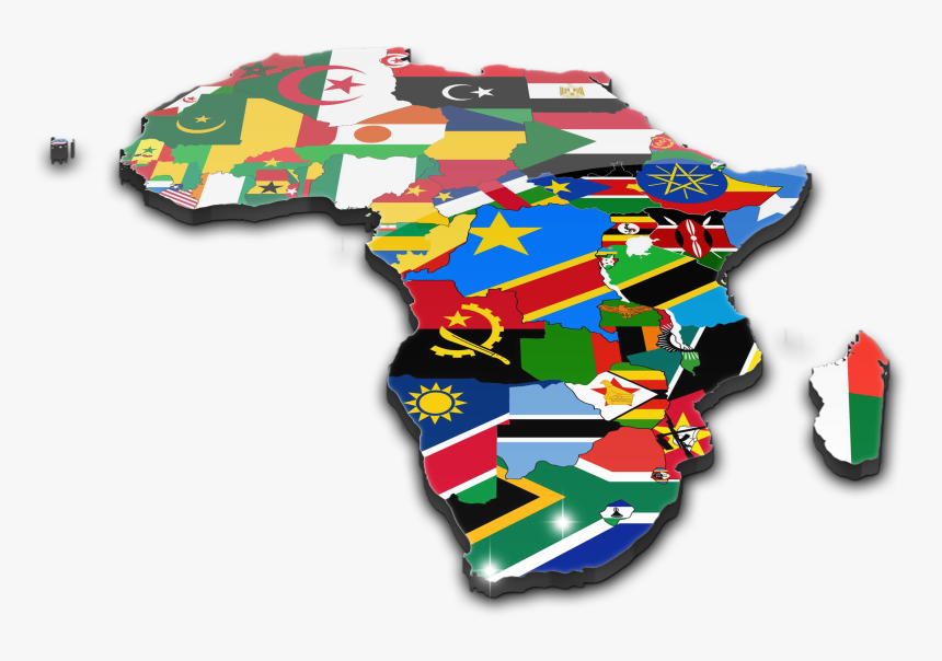Africa-continent - Origin Of African Country, HD Png Download