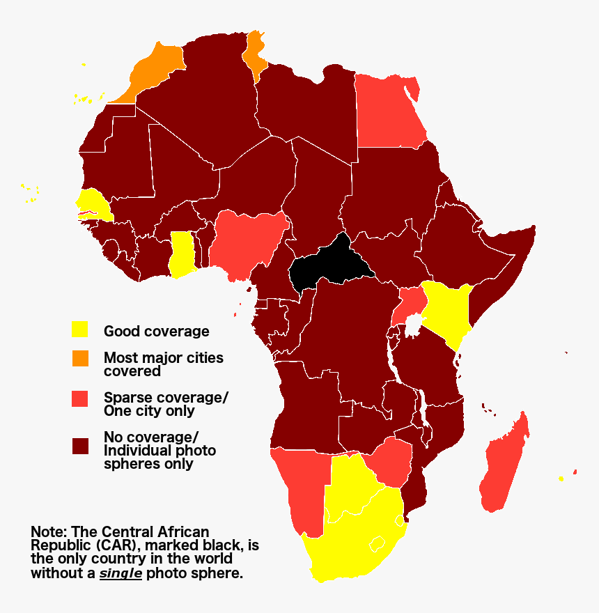 Corruption Map Of Africa, HD Png Download