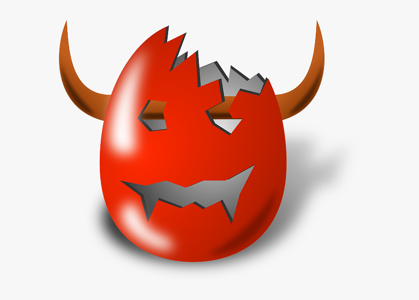 Devil-34235 - Transparent Evil Egg, HD Png Download