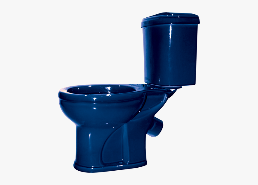 Toilet - Blue Toilet Png, Transparent Png