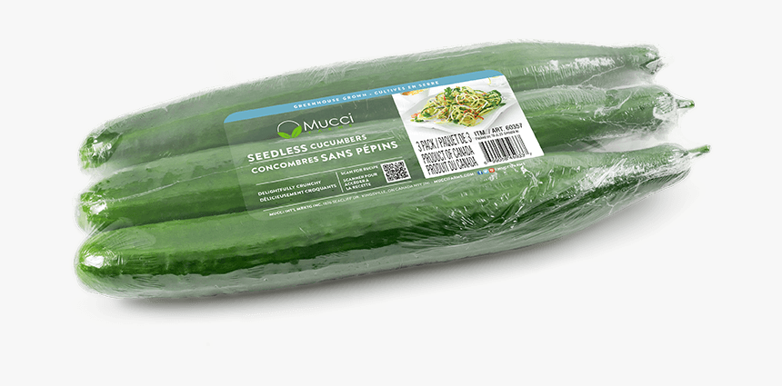 Seedless 3pack - English Cucumber 3 Pack, HD Png Download
