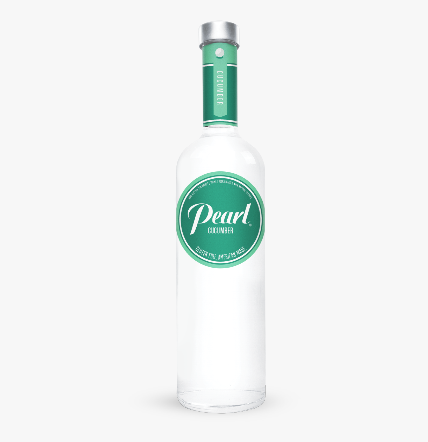 Cucumber Bottle - Pearl Vodka, HD Png Download