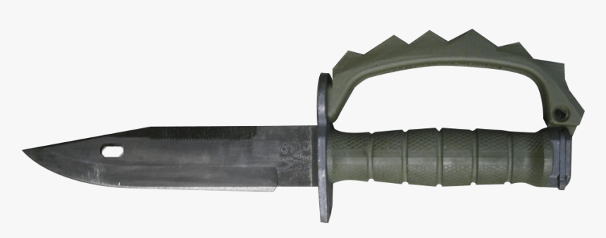 Military Green Model 2018 Thumper Close Combat Hand - Bowie Knife, HD Png Download