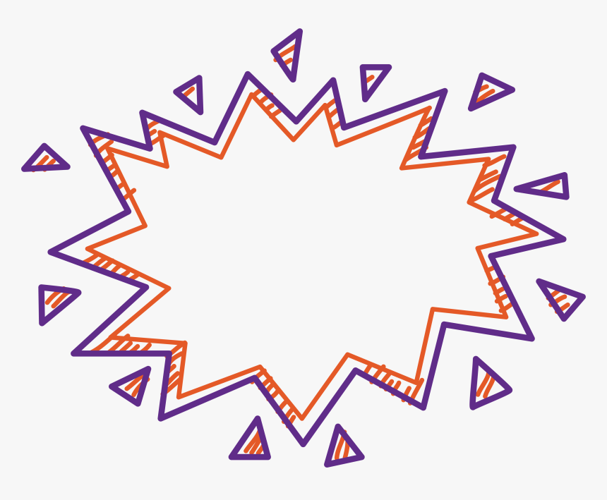 Transparent Sunburst Clipart - Borders Png Lines, Png Download