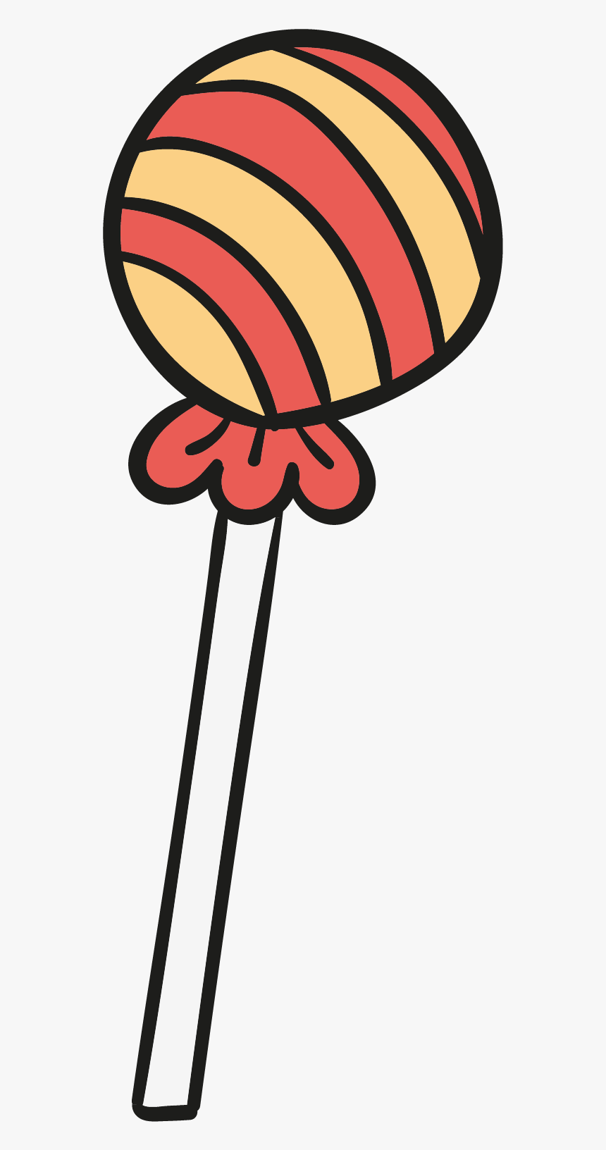 Cartoon Candy Clip Art Transprent Png Free - Lollipop Cartoon Png, Transparent Png