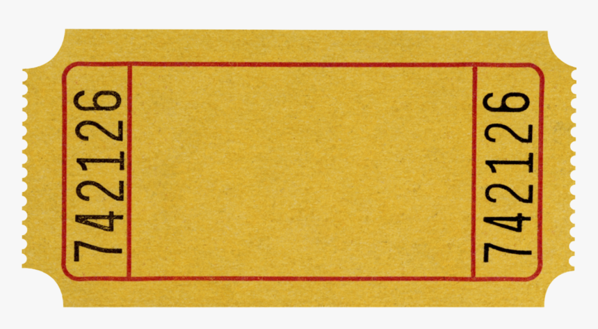 Ticket Cine Png, Transparent Png
