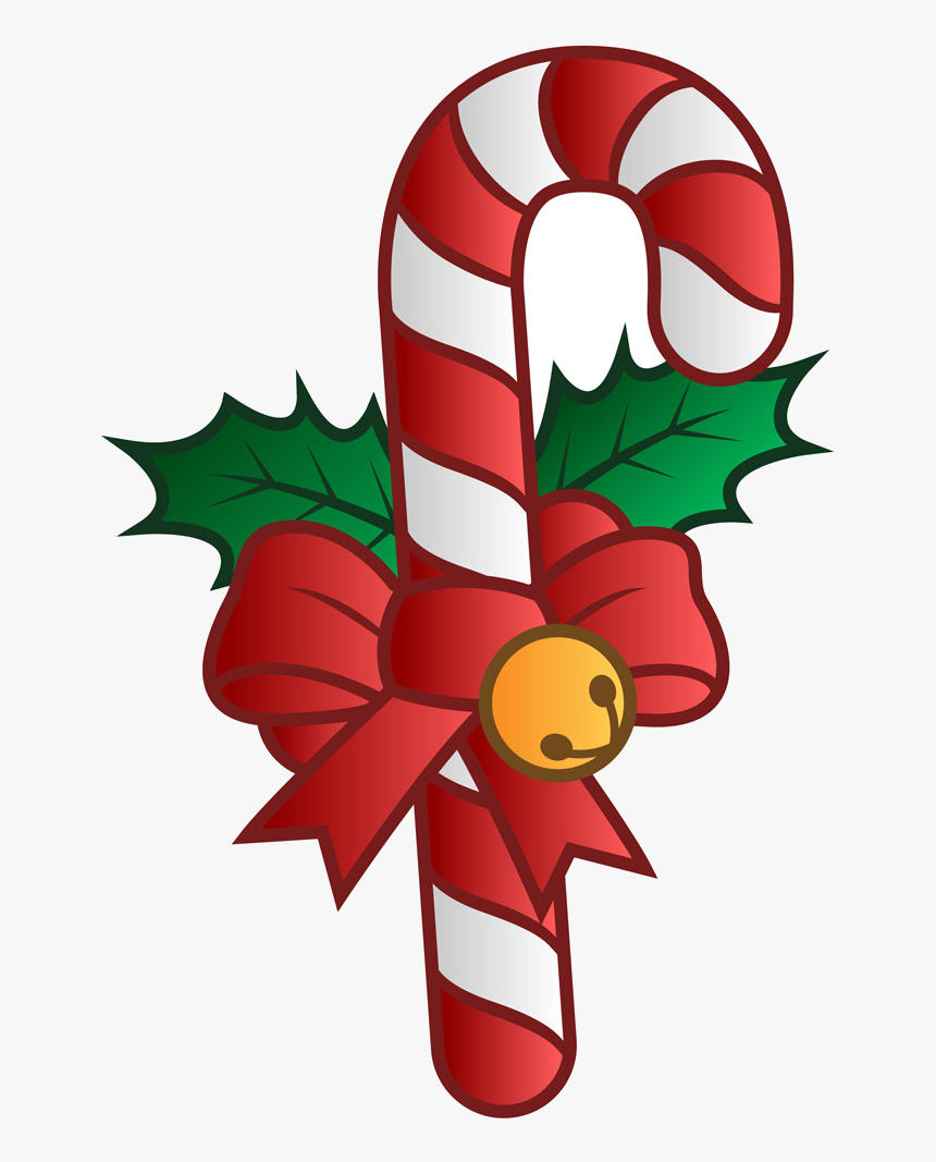 Candy Cane Candy Cane Clipart Tims Printables Transparent - Christmas Candy Cane Clipart, HD Png Download
