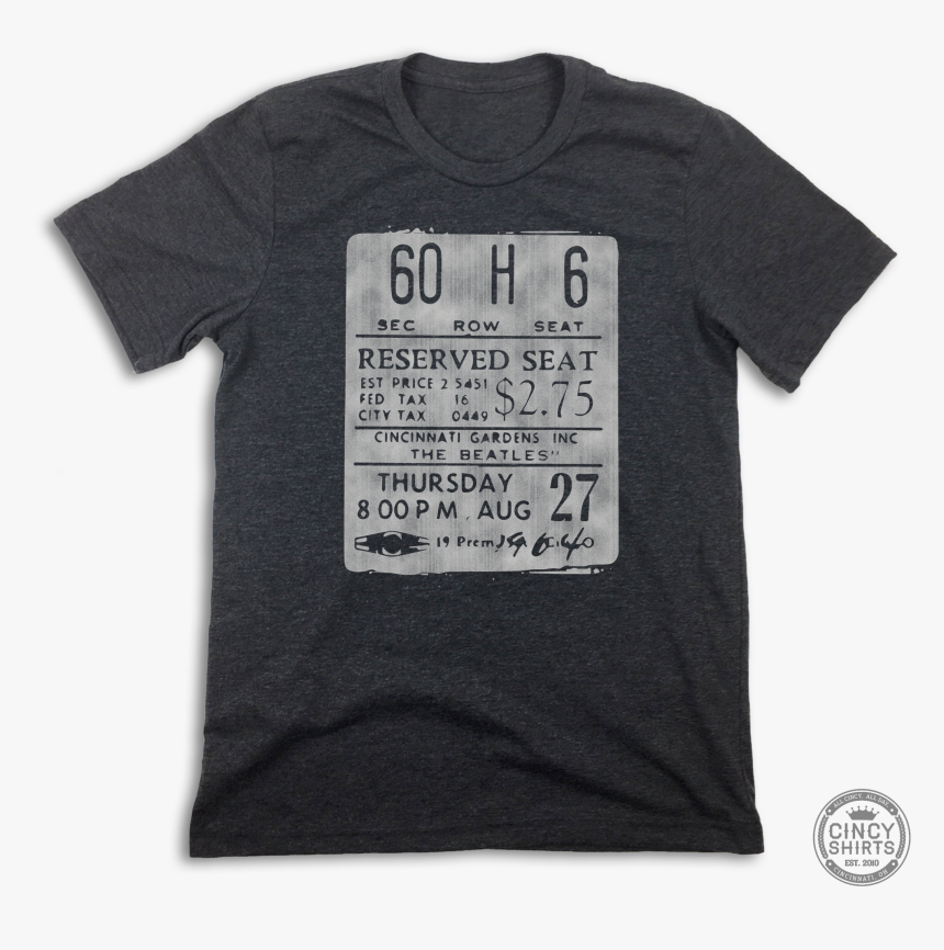 The Cincinnati Gardens Ticket Stub 
 Class Lazyload - Ticket Stub T Shirts, HD Png Download