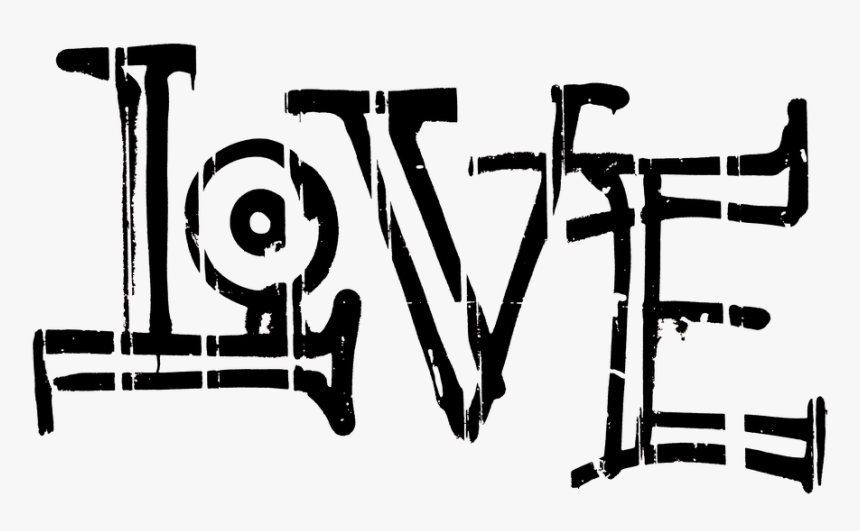 Love, Graffiti, Lettering, Background, Font, Texture - Love Graffiti Png, Transparent Png